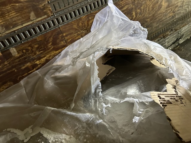 trailer spill clean up