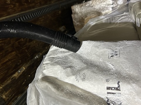 silica powder cleanup