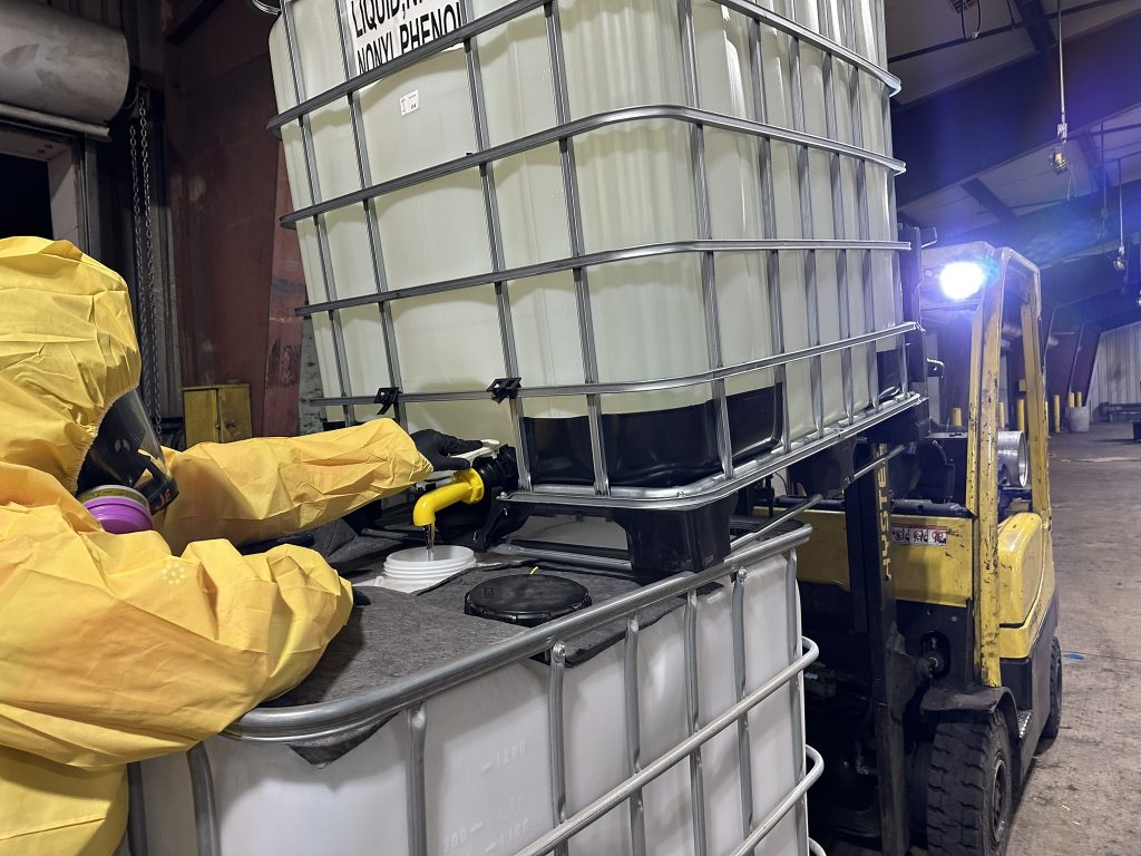 PPE for chemical leak