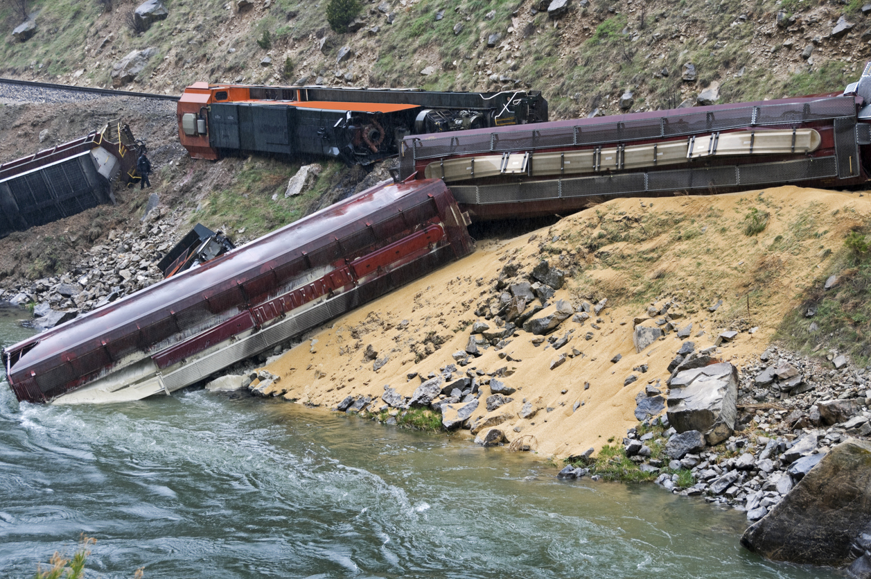 train derailment response