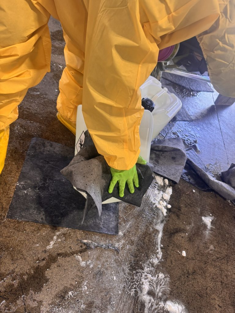 hazmat certified cleaning