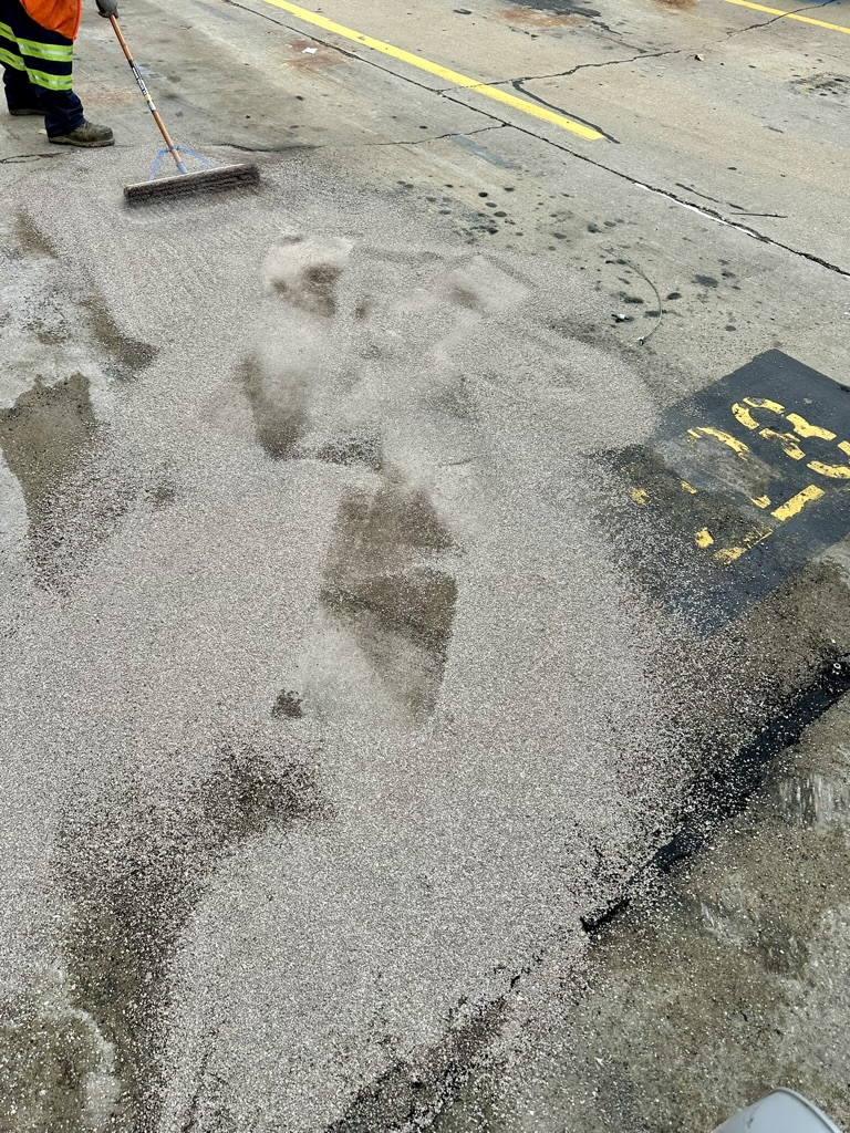 oil dry used for remediation